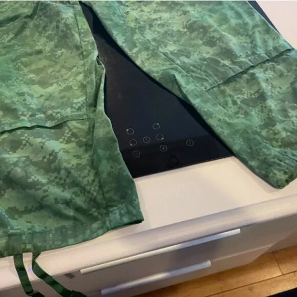 AIRSOFT PAINTBALL MILITARY ACU UCP PANTS & KNEE PADS COLOR DYE GREEN - Picture 9 of 12